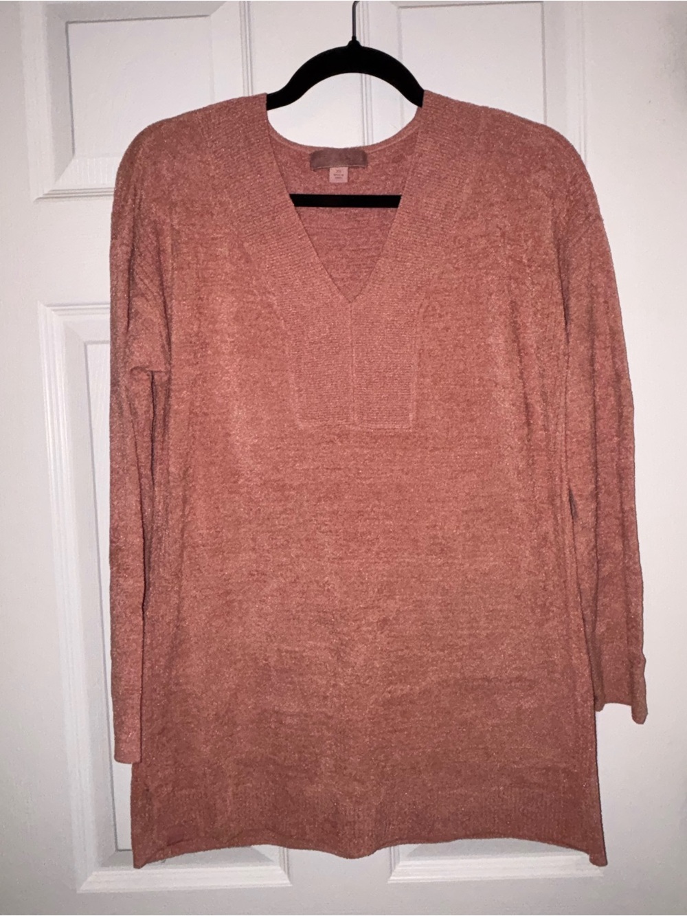 Barefoot Dreams CozyChic Ultra Lite in Pink Clay - Size XS - Picture 3 of 7